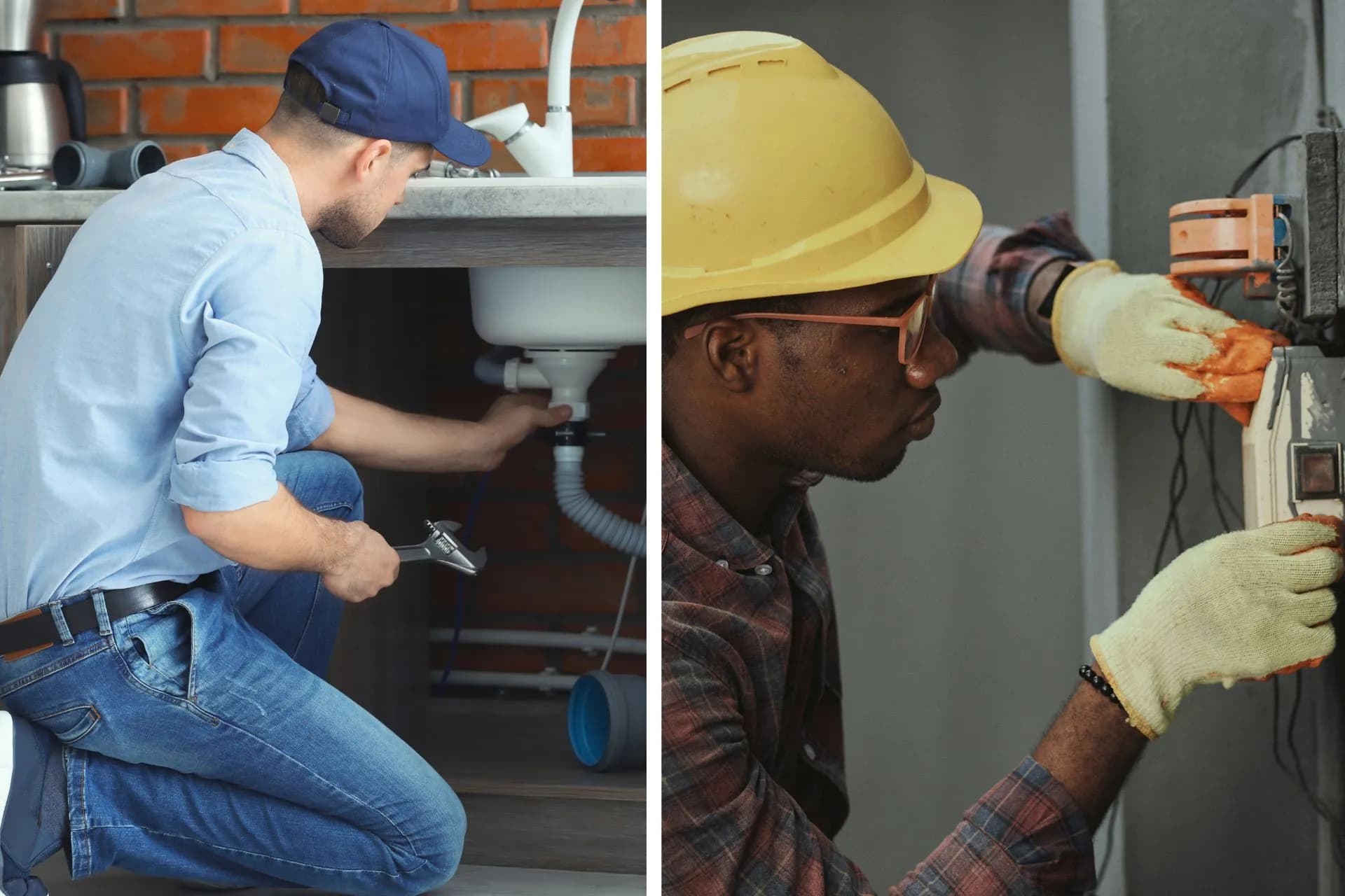 Electricians & Plumbers
